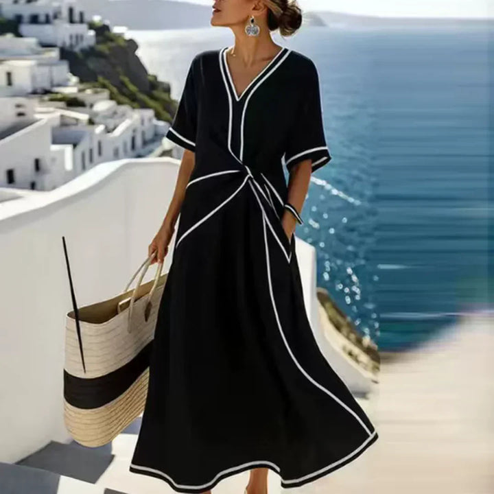 Athena™ - Elegant Flattering Summer Dress