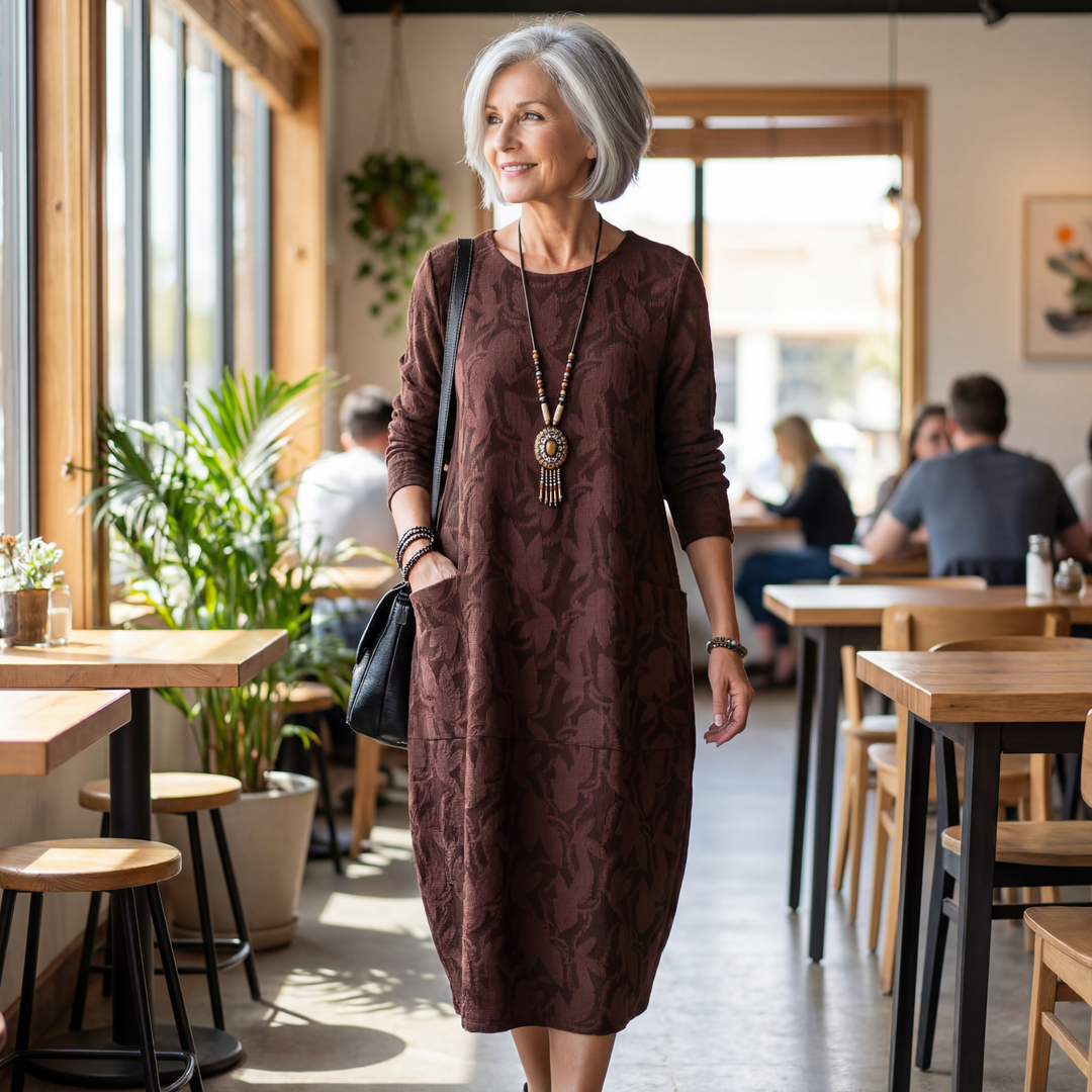 Dina | Elegant Winter Dress