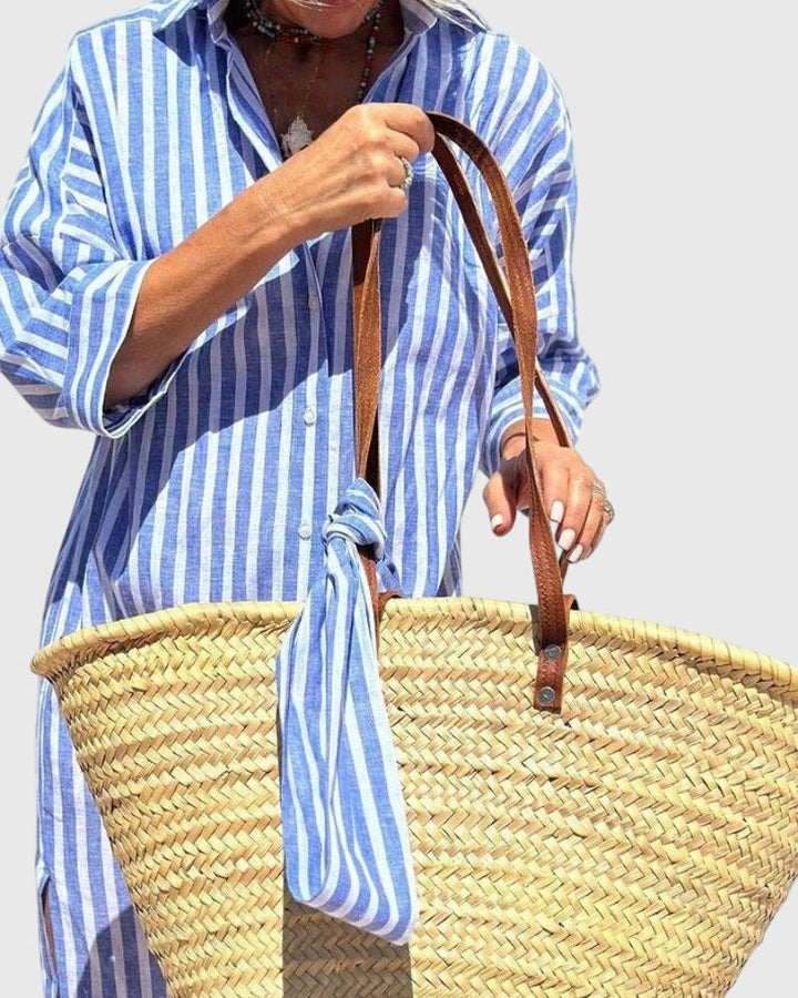 Ellen | Classic Striped Dress